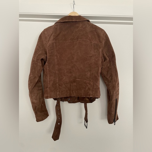 Blank NYC Brown Leather Jacket - Picture 11 of 15